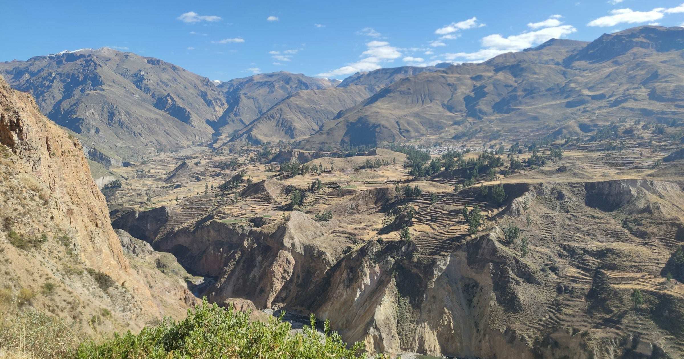 Colca Canyon and the Peruvian Andes — Peru remains one of the cheapest South American countries to visit in 2026.