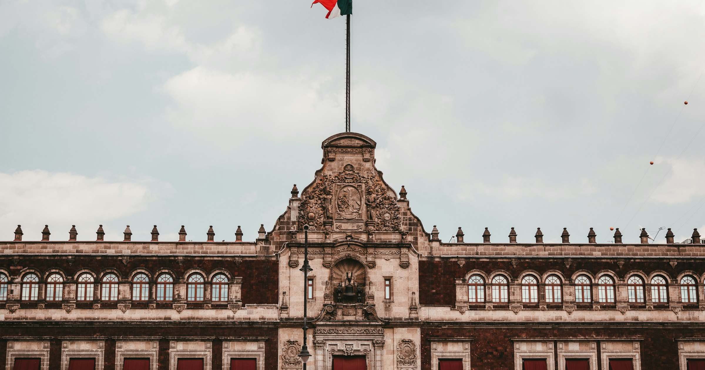 Mexico City Palacio Nacional at Zocalo, iconic urban landmark in Mexico where inDrive operates in 2026