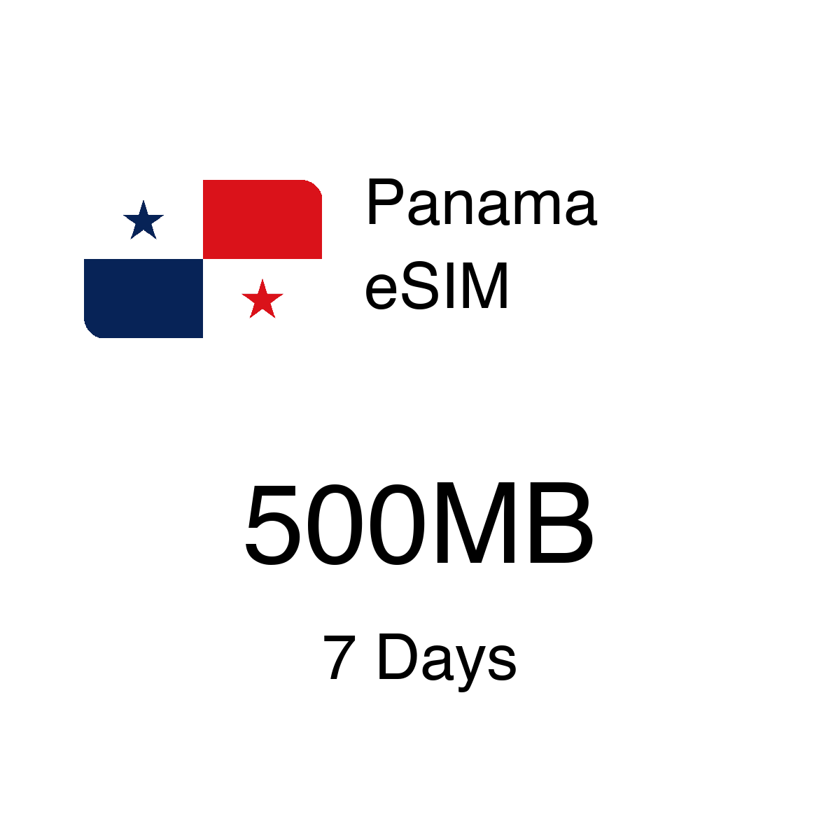 Panama eSIM - 500MB / 7 Days
