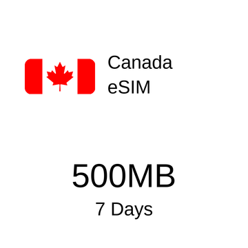 Canada eSIM 500MB 7 Days