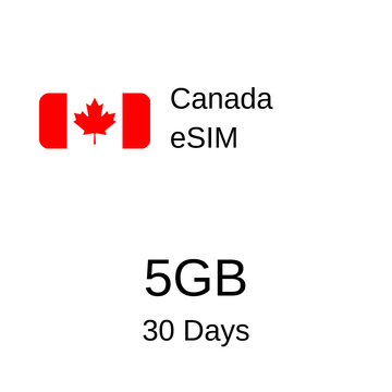 Canada eSIM 5GB 30 Days